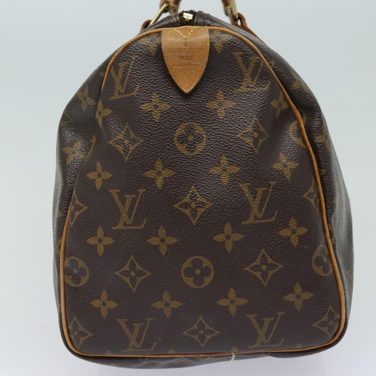 LOUIS VUITTON Monogram Speedy 30 Hand Bag M41526 LV Auth 83555