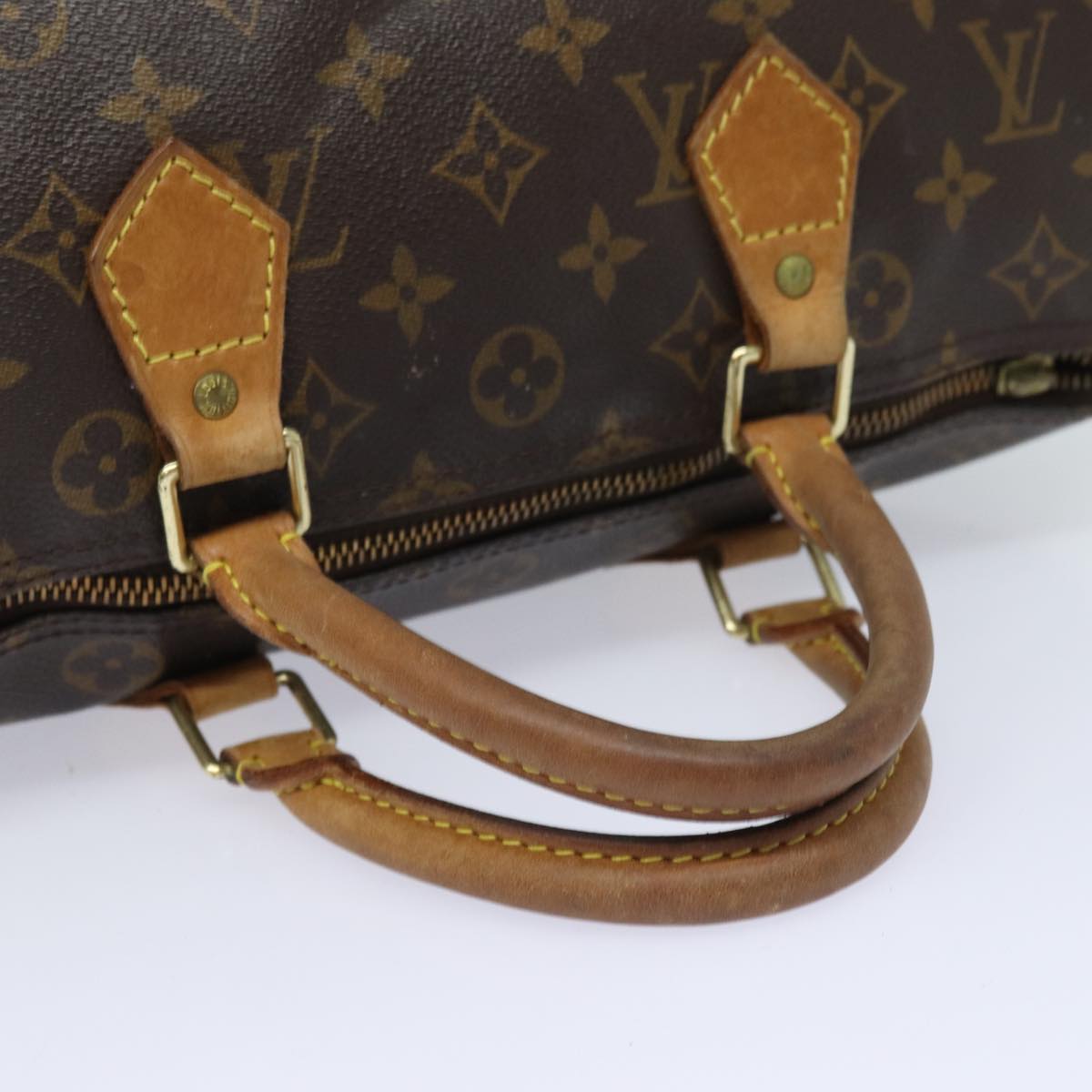 LOUIS VUITTON Monogram Speedy 30 Hand Bag M41526 LV Auth 83555