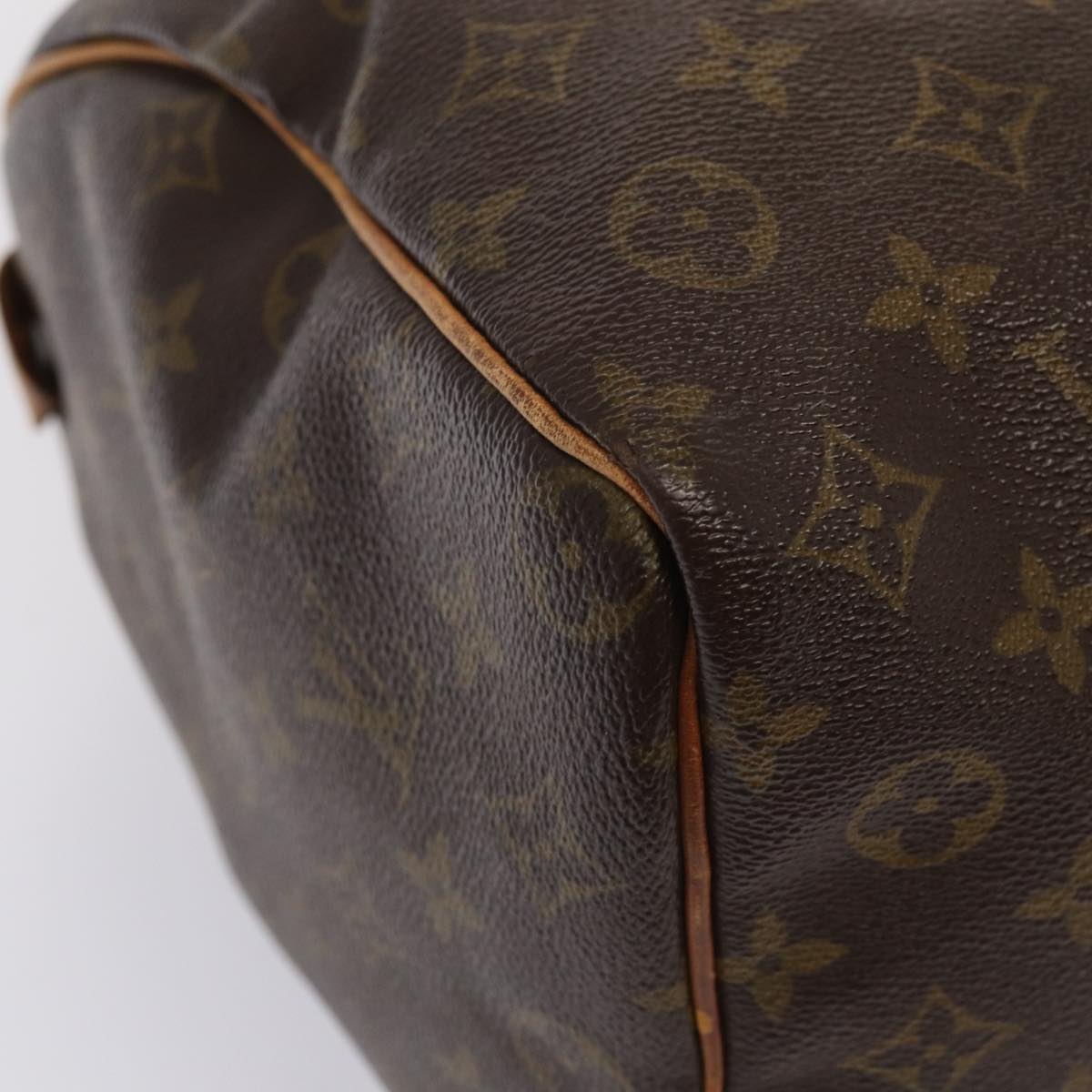 LOUIS VUITTON Monogram Speedy 35 Hand Bag M41524 LV Auth 83557