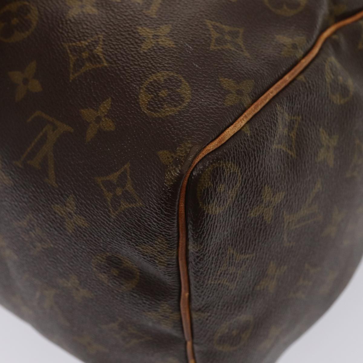 LOUIS VUITTON Monogram Speedy 35 Hand Bag M41524 LV Auth 83557