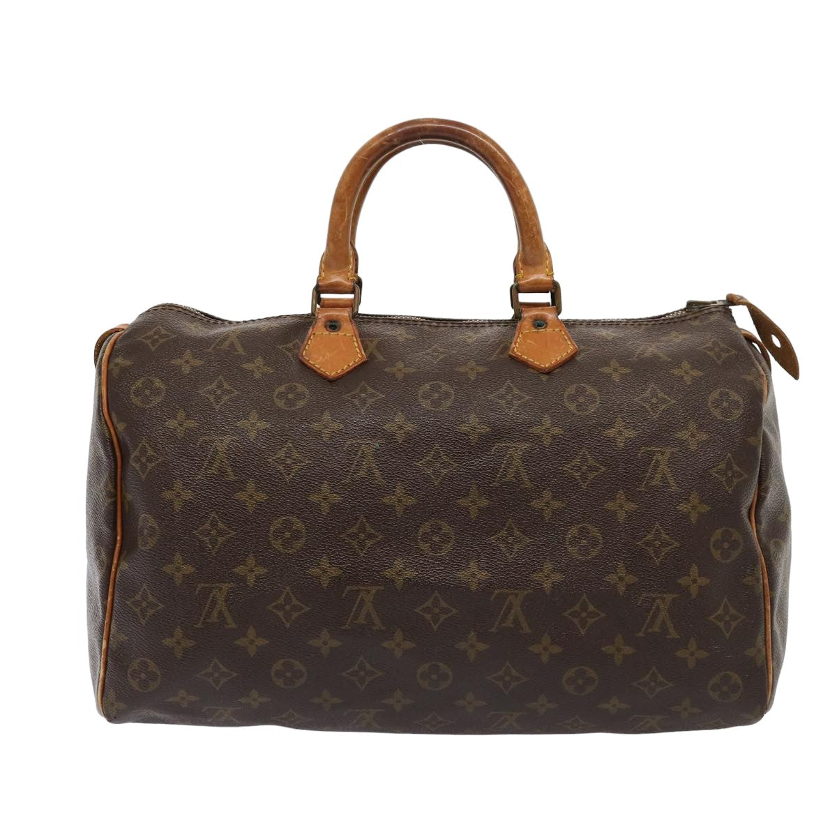 LOUIS VUITTON Monogram Speedy 35 Hand Bag M41524 LV Auth 83557 - 0