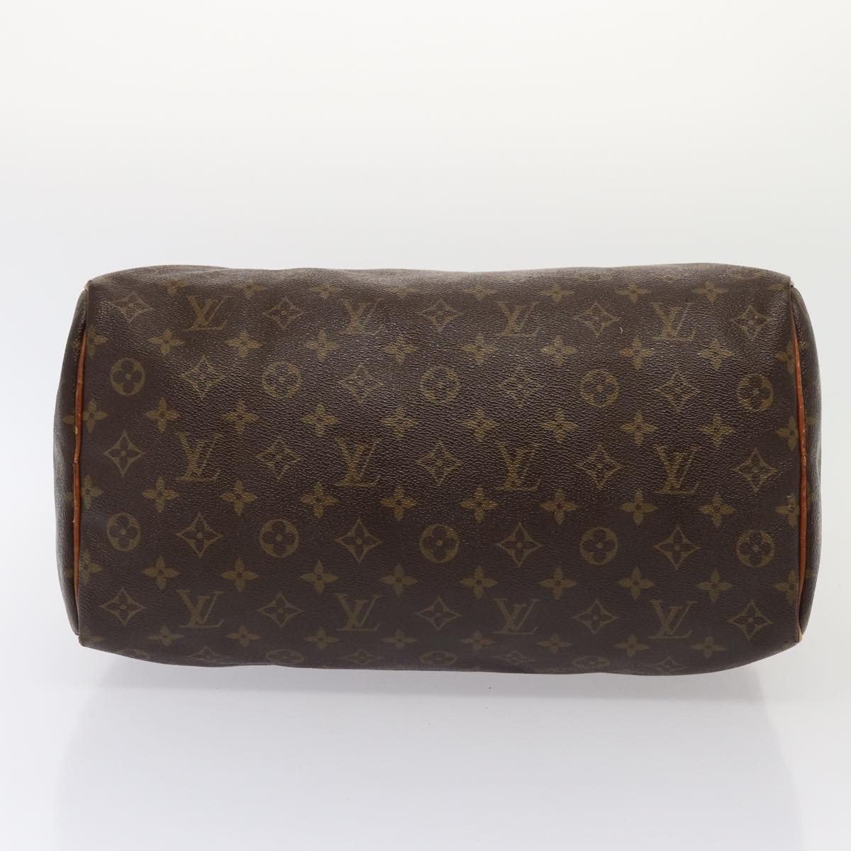 LOUIS VUITTON Monogram Speedy 35 Hand Bag M41524 LV Auth 83557