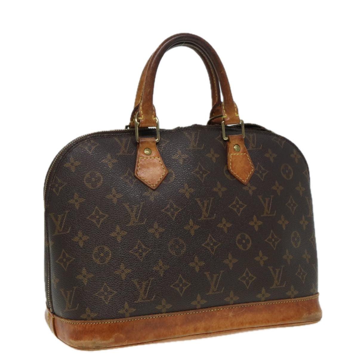 LOUIS VUITTON Monogram Alma Hand Bag M51130 LV Auth 83559