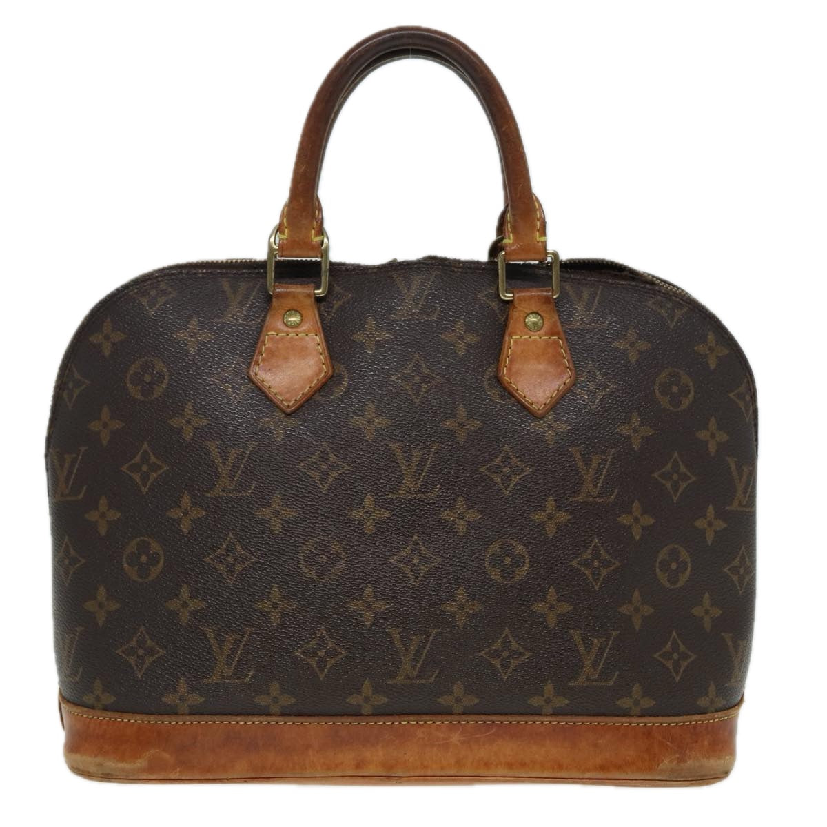 LOUIS VUITTON Monogram Alma Hand Bag M51130 LV Auth 83559