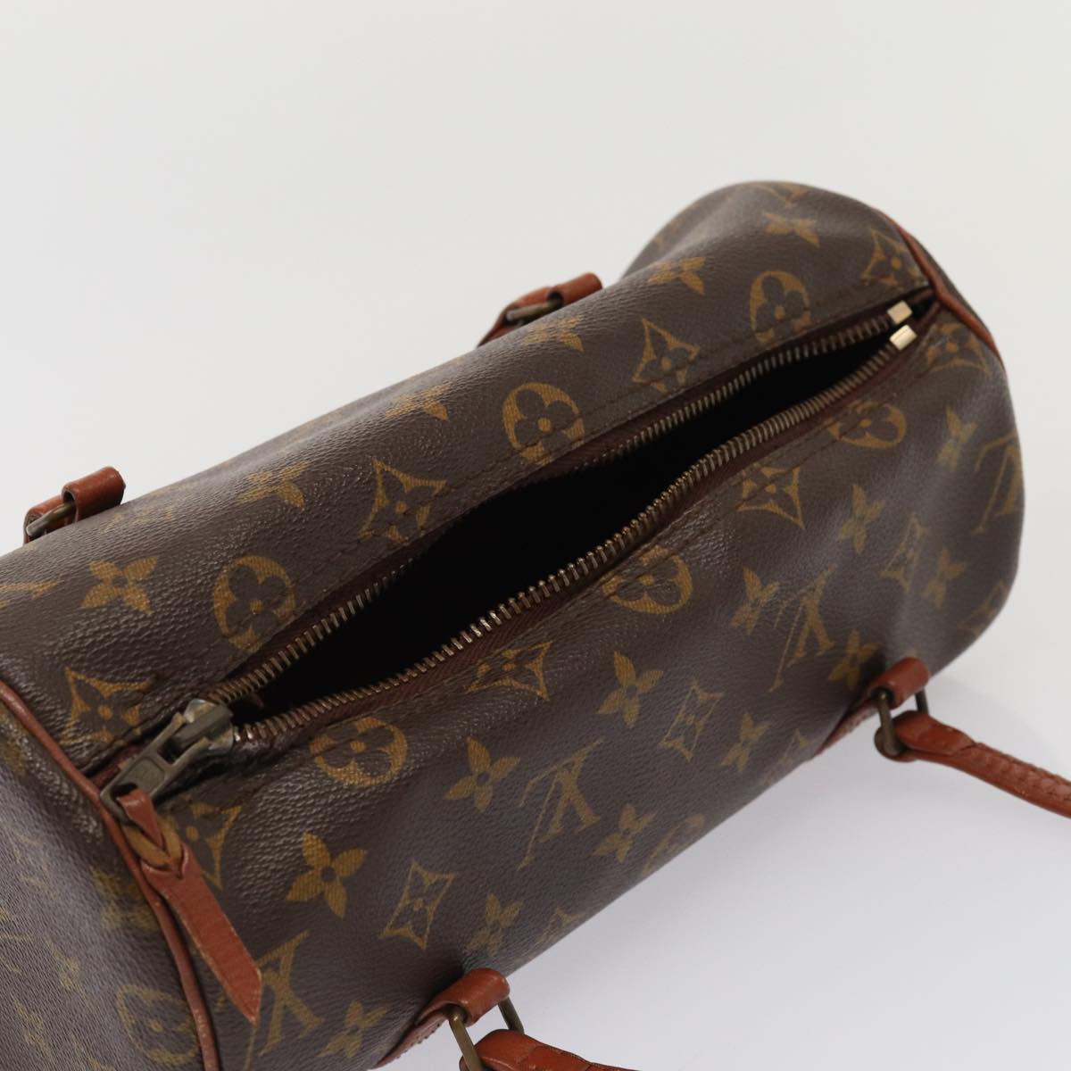 LOUIS VUITTON Monogram Papillon 26 Hand Bag M51386 LV Auth 83560