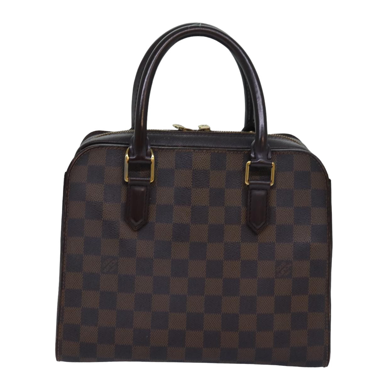 LOUIS VUITTON Damier Ebene Triana Hand Bag N51155 LV Auth 83561