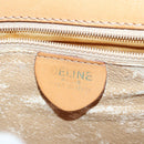 CELINE Macadam Canvas Shoulder Bag PVC Leather Brown Auth 83573-18