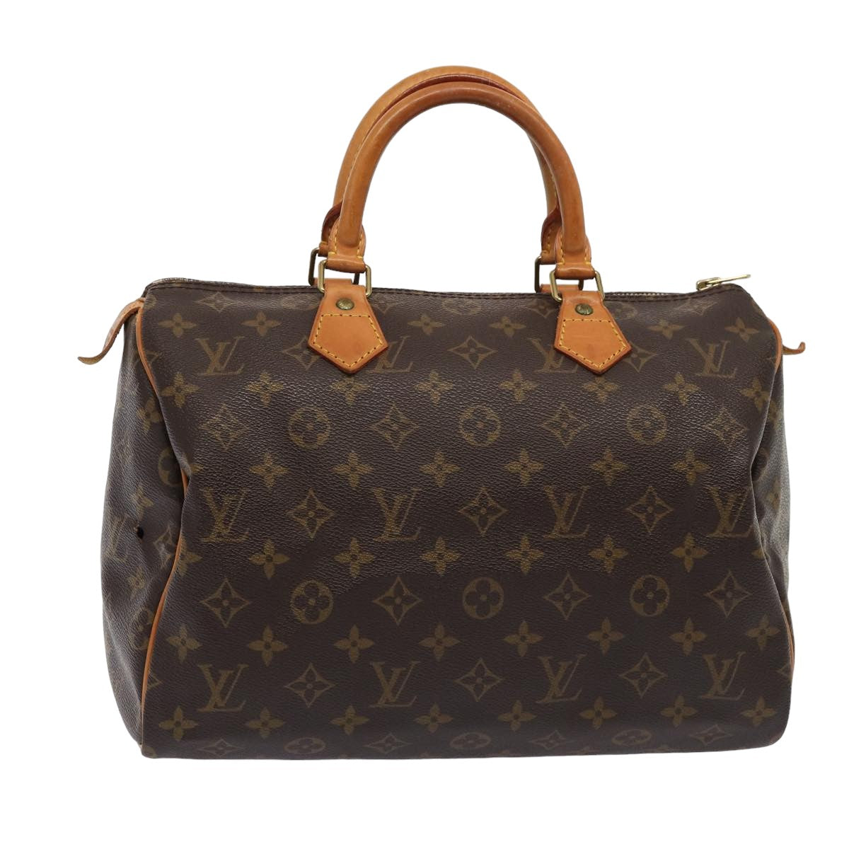 LOUIS VUITTON Monogram Speedy 30 Hand Bag M41526 LV Auth 83578