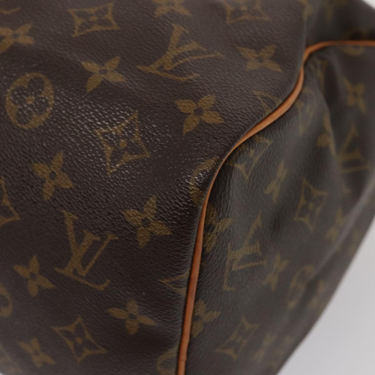 LOUIS VUITTON Monogram Speedy 30 Hand Bag M41526 LV Auth 83578