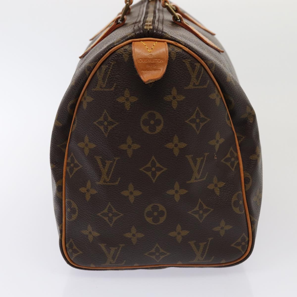 LOUIS VUITTON Monogram Speedy 30 Hand Bag M41526 LV Auth 83578