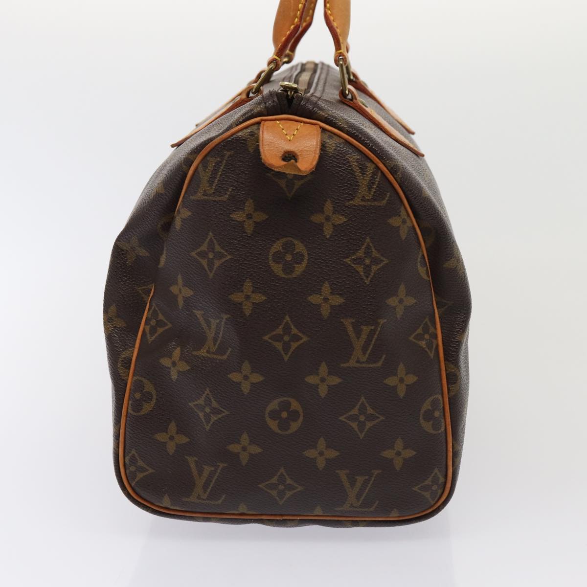 LOUIS VUITTON Monogram Speedy 30 Hand Bag M41526 LV Auth 83578