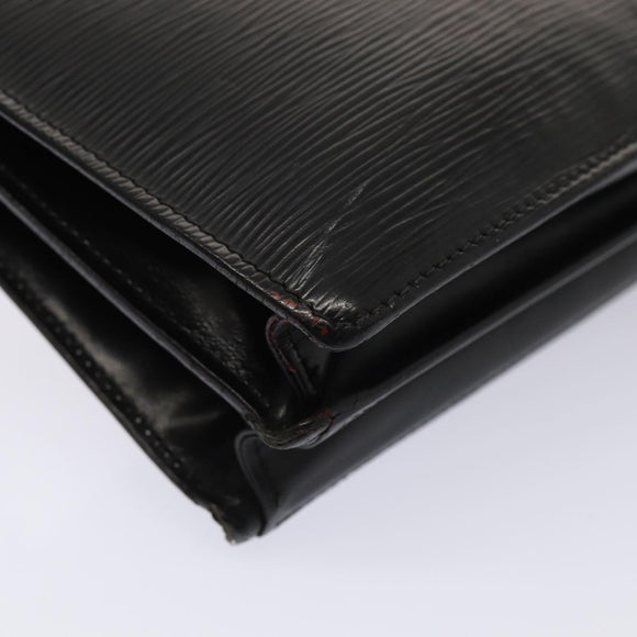 LOUIS VUITTON Epi Angian Shoulder Bag 2way Black M52112 LV Auth 83584