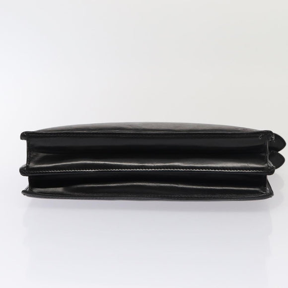 LOUIS VUITTON Epi Angian Shoulder Bag 2way Black M52112 LV Auth 83584