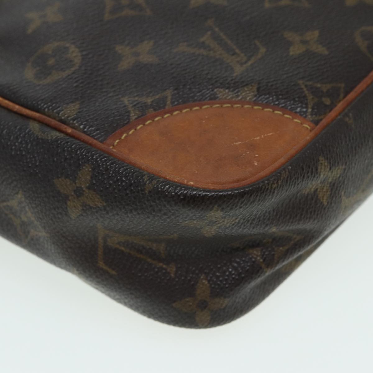 LOUIS VUITTON Monogram Compiegne 28 Clutch Bag M51845 LV Auth 83591