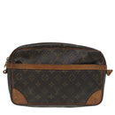 LOUIS VUITTON Monogram Compiegne 28 Clutch Bag M51845 LV Auth 83591-13