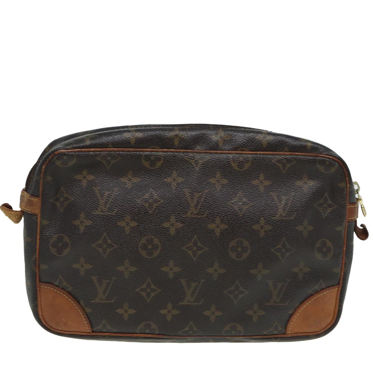 LOUIS VUITTON Monogram Compiegne 28 Clutch Bag M51845 LV Auth 83591 - 0