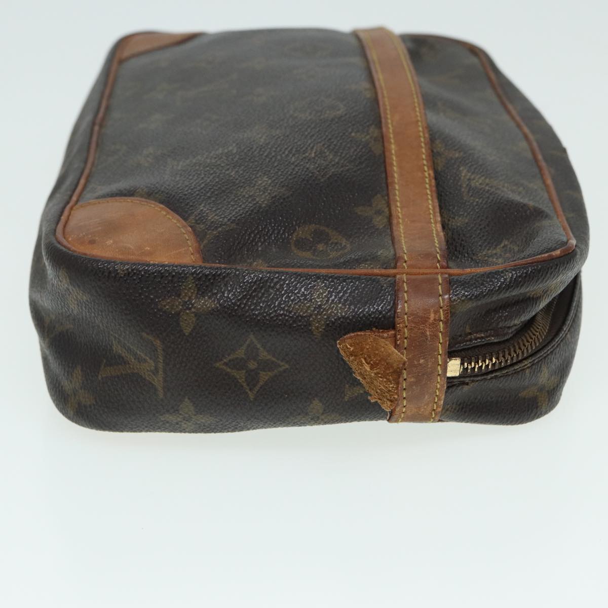 LOUIS VUITTON Monogram Compiegne 28 Clutch Bag M51845 LV Auth 83591