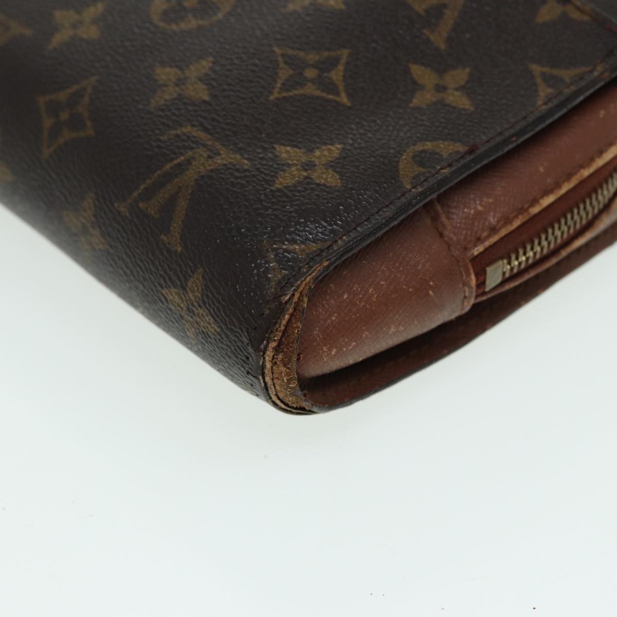 LOUIS VUITTON Monogram Orsay Clutch Bag M51790 LV Auth 83596