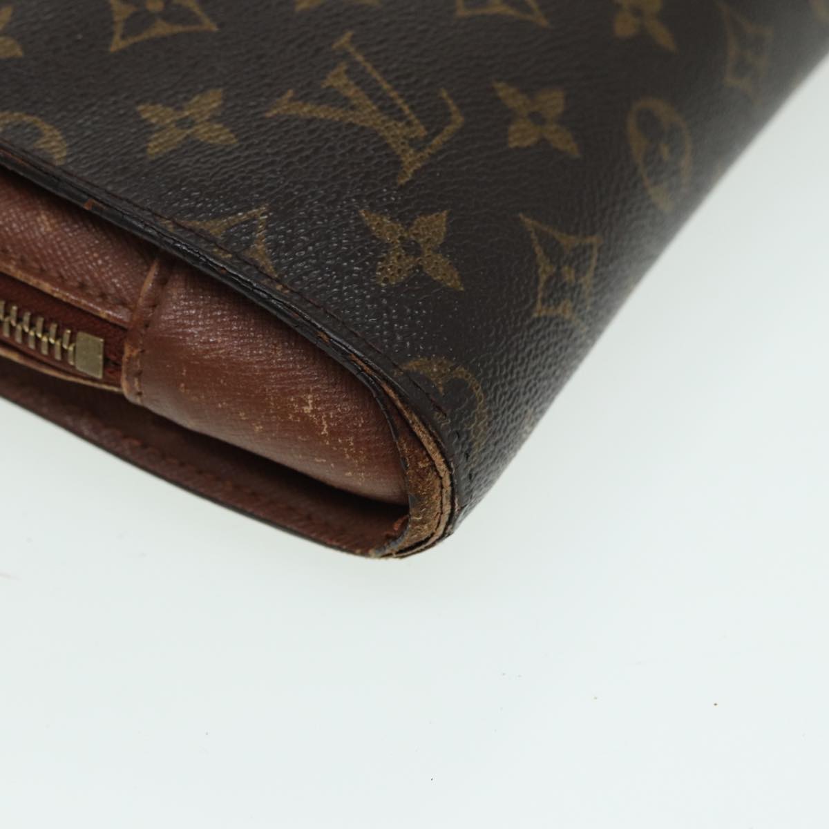 LOUIS VUITTON Monogram Orsay Clutch Bag M51790 LV Auth 83596