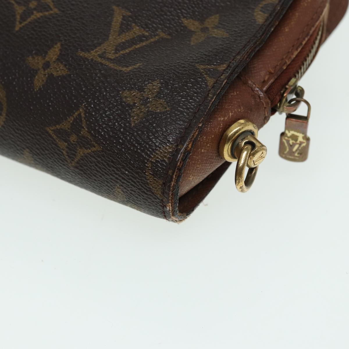 LOUIS VUITTON Monogram Orsay Clutch Bag M51790 LV Auth 83596