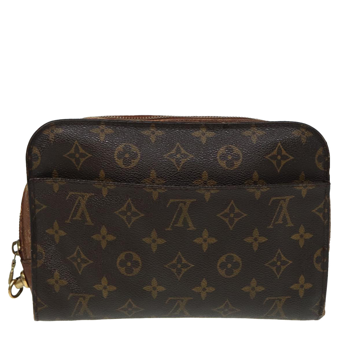 LOUIS VUITTON Monogram Orsay Clutch Bag M51790 LV Auth 83596