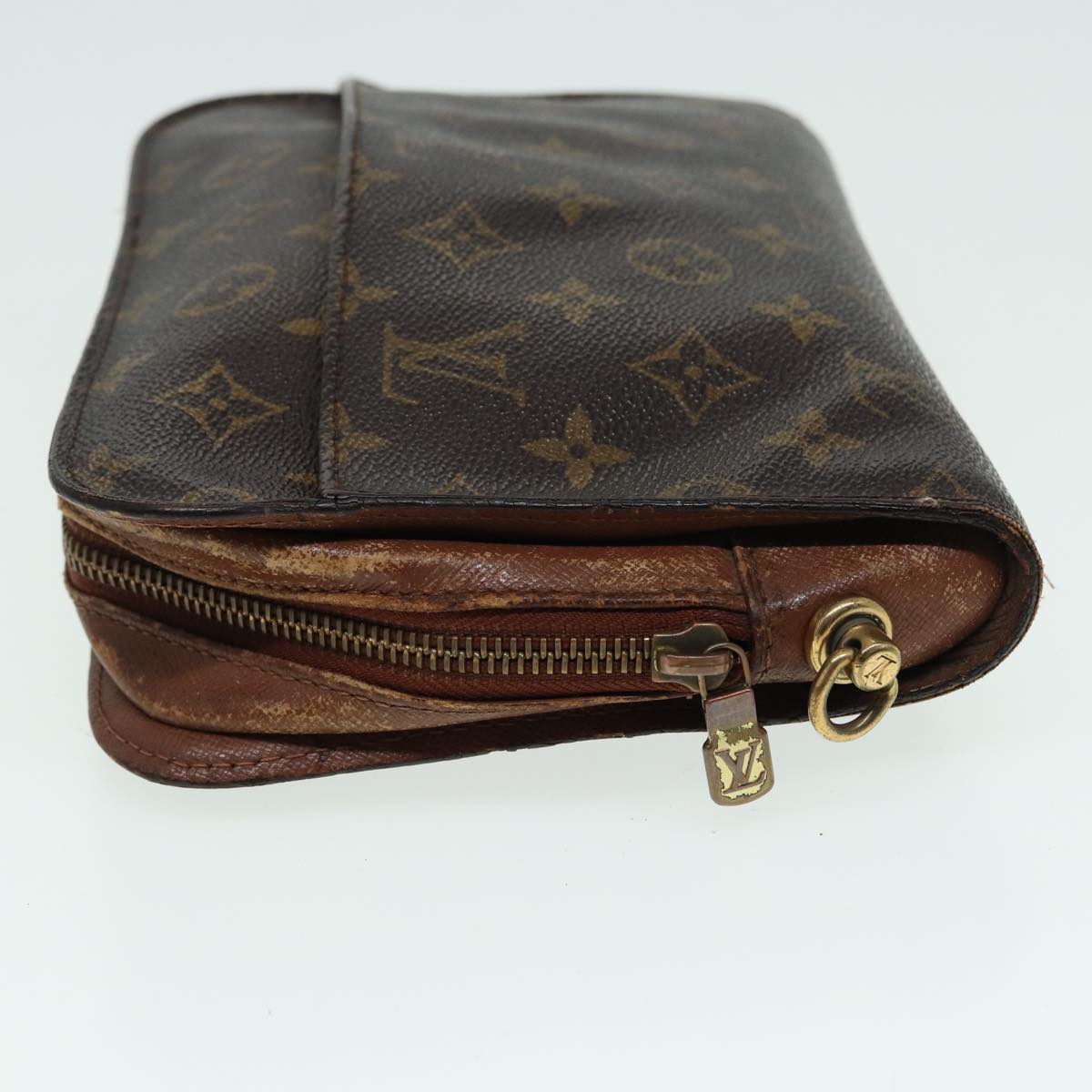 LOUIS VUITTON Monogram Orsay Clutch Bag M51790 LV Auth 83596