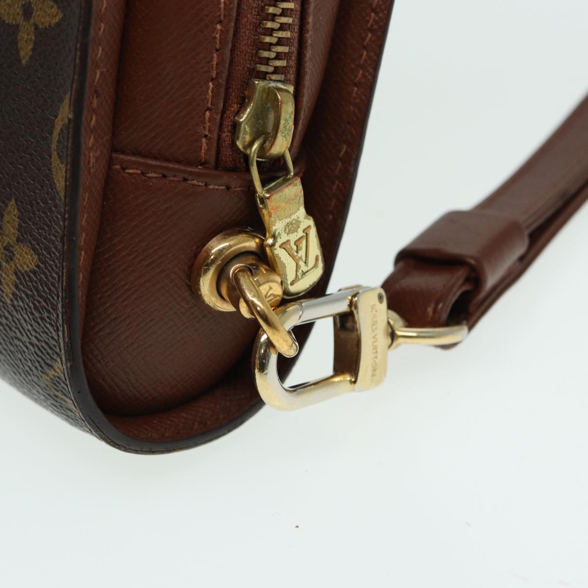 LOUIS VUITTON Monogram Orsay Clutch Bag M51790 LV Auth 83597