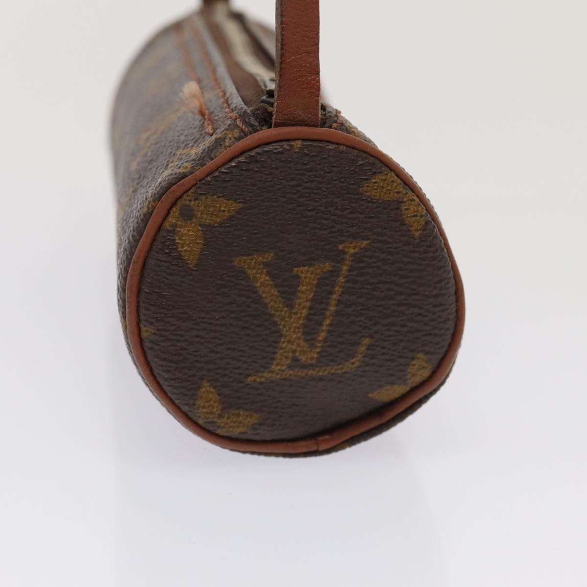 LOUIS VUITTON Monogram Papillon Pouch Pouch LV Auth 83602