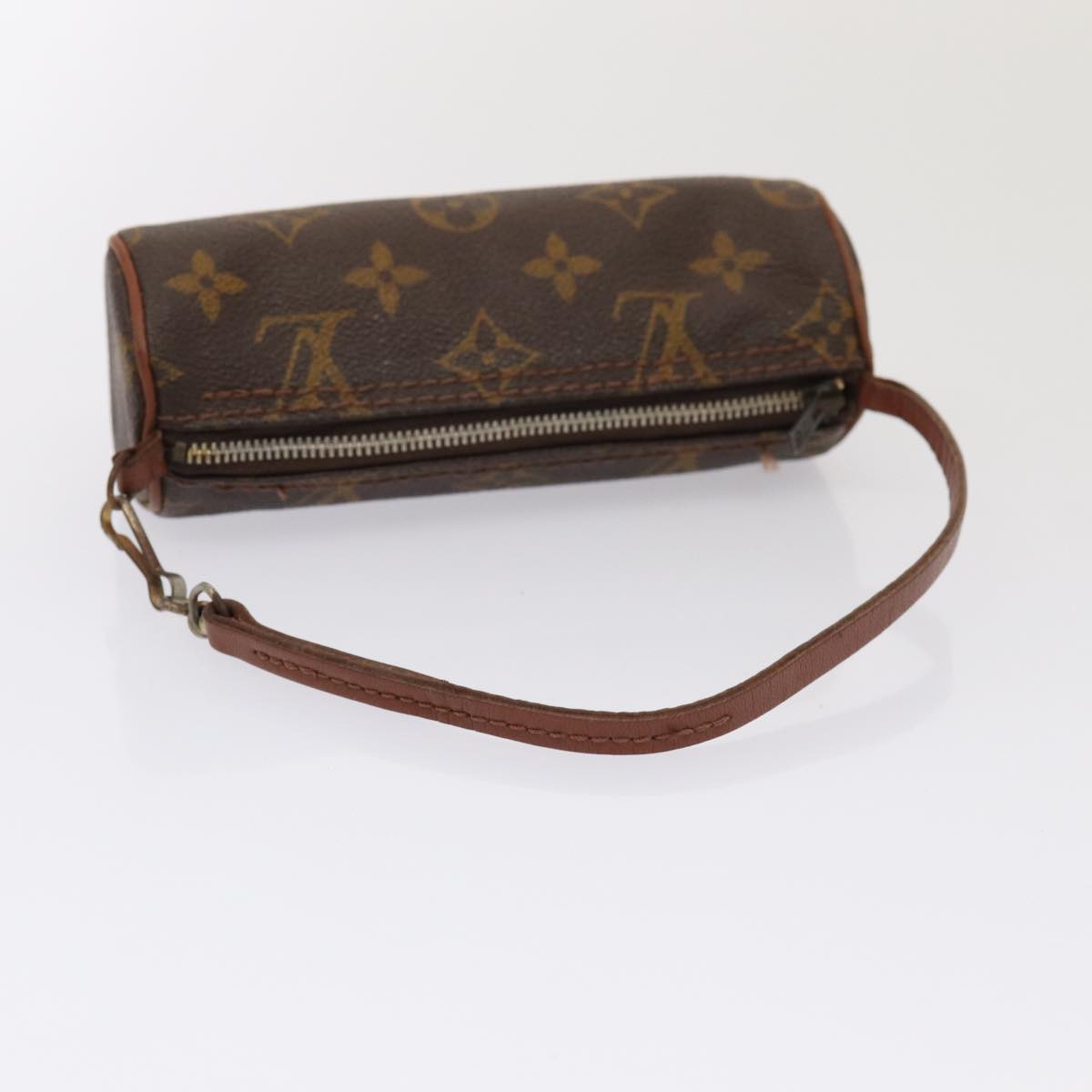 LOUIS VUITTON Monogram Papillon Pouch Pouch LV Auth 83602