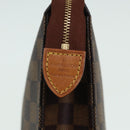 LOUIS VUITTON Damier Ebene Poche Toilette 26 Pouch N47543 LV Auth 83604-17