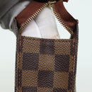 LOUIS VUITTON Damier Ebene Poche Toilette 26 Pouch N47543 LV Auth 83604-18