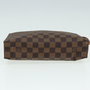 LOUIS VUITTON Damier Ebene Poche Toilette 26 Pouch N47543 LV Auth 83604-6