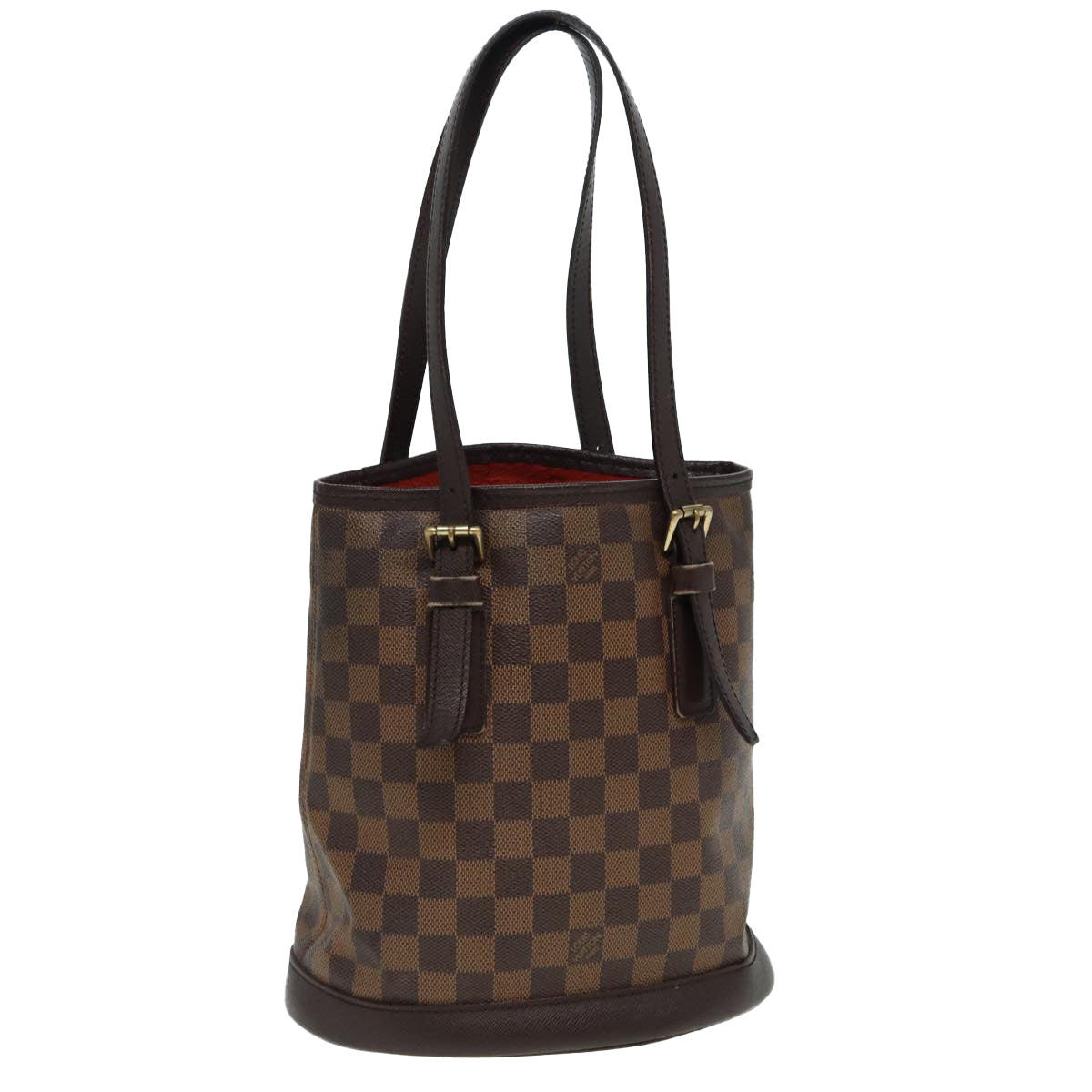 LOUIS VUITTON Damier Ebene Marais Shoulder Bag N42240 LV Auth 83605