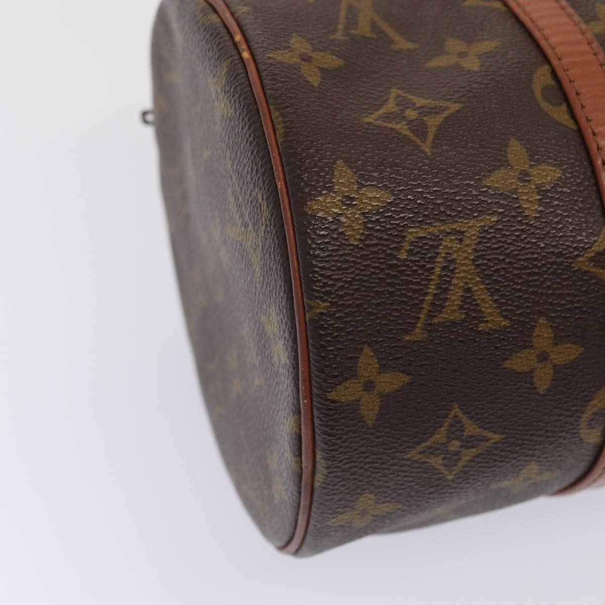 LOUIS VUITTON Monogram Papillon 30 Hand Bag M51385 LV Auth 83612