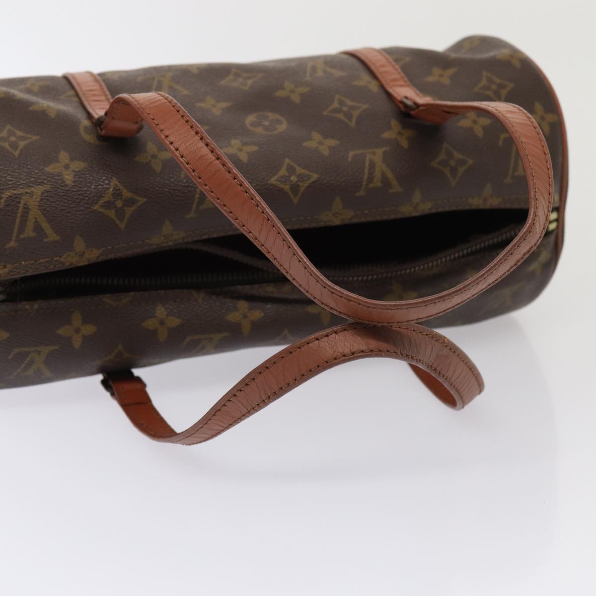 LOUIS VUITTON Monogram Papillon 30 Hand Bag M51385 LV Auth 83612