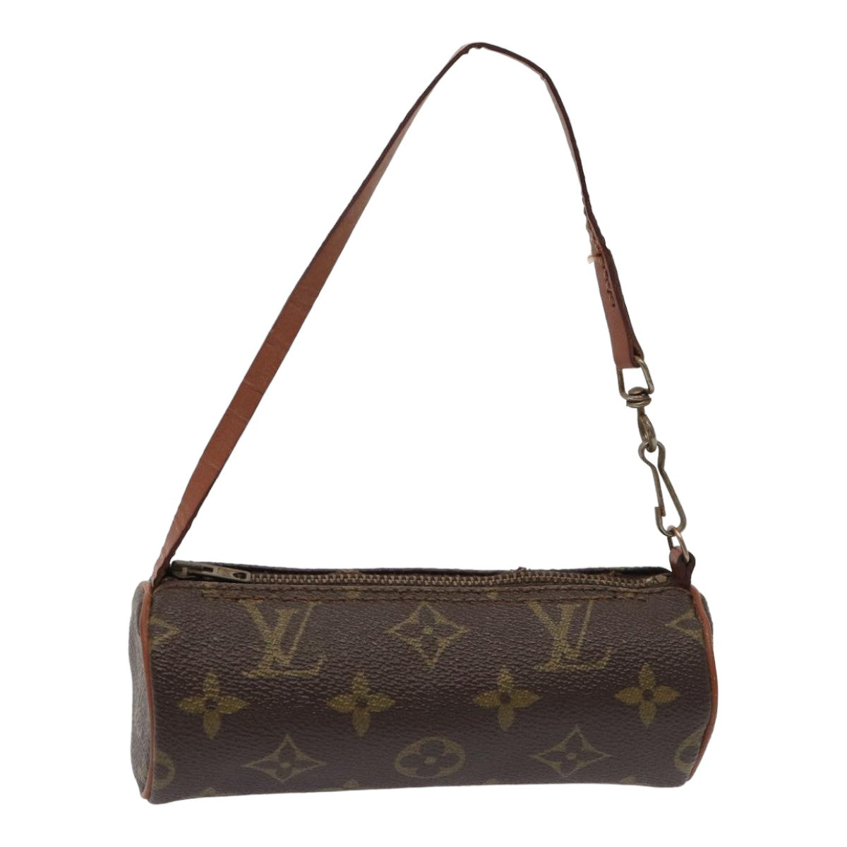 LOUIS VUITTON Monogram Papillon Pouch Pouch LV Auth 83613