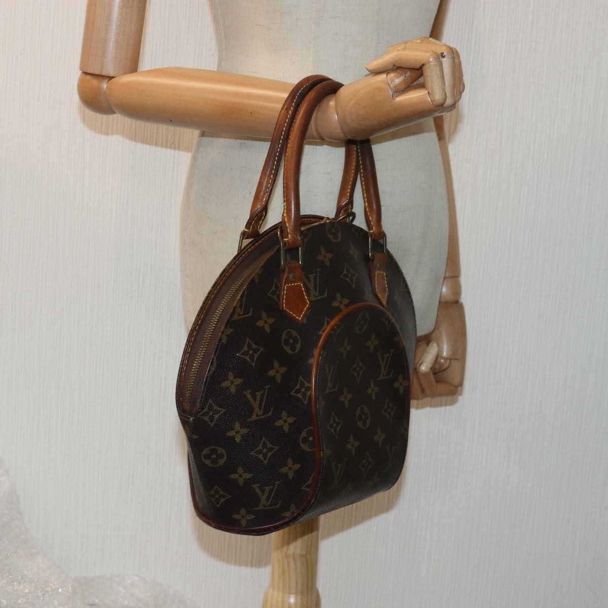 LOUIS VUITTON Monogram Ellipse PM Hand Bag M51127 LV Auth 83614