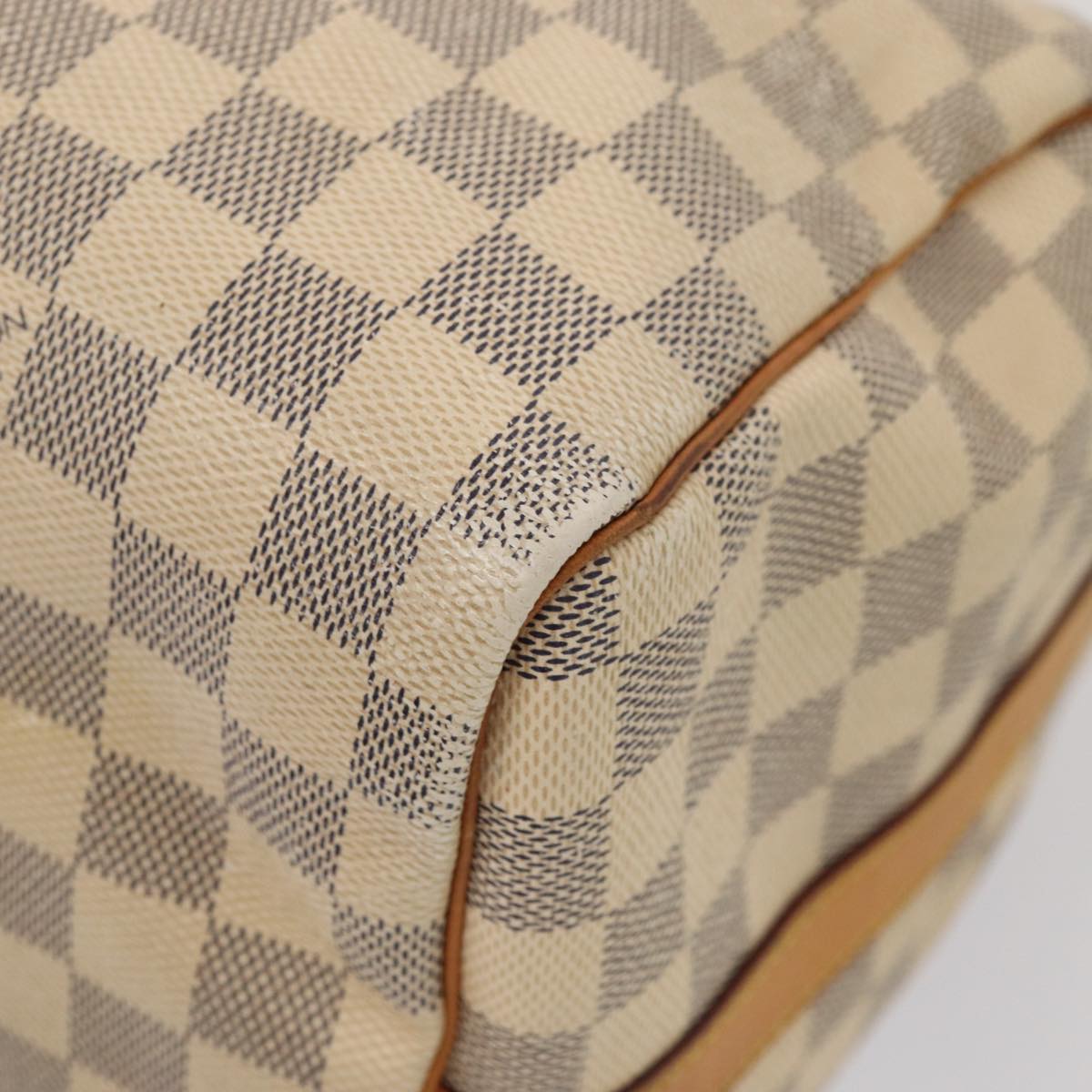 LOUIS VUITTON Damier Azur Speedy Bandouliere 30 Hand Bag 2way N41052 Auth 83635