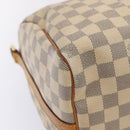 LOUIS VUITTON Damier Azur Speedy Bandouliere 30 Hand Bag 2way N41052 Auth 83635-15