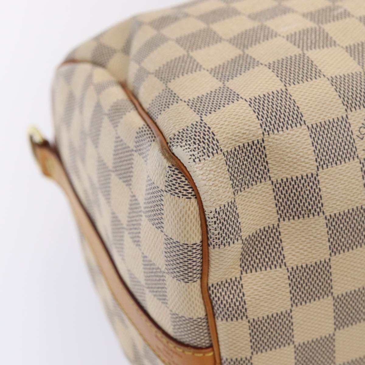 LOUIS VUITTON Damier Azur Speedy Bandouliere 30 Hand Bag 2way N41052 Auth 83635