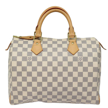 LOUIS VUITTON Damier Azur Speedy 30 Hand Bag N41533 LV Auth 83636AV - 0
