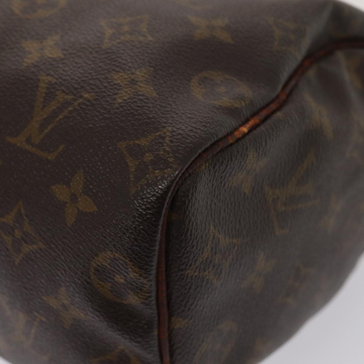 LOUIS VUITTON Monogram Speedy 25 Hand Bag M41528 LV Auth 83643