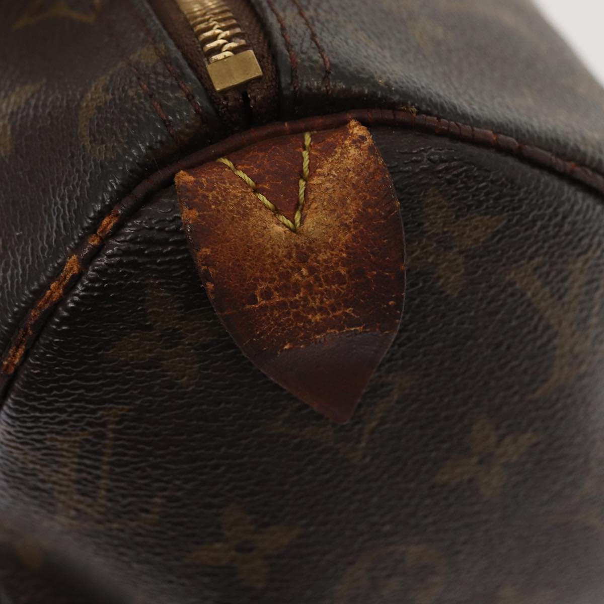 LOUIS VUITTON Monogram Speedy 25 Hand Bag M41528 LV Auth 83643