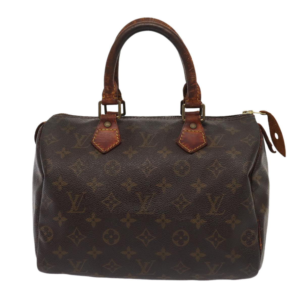 LOUIS VUITTON Monogram Speedy 25 Hand Bag M41528 LV Auth 83643