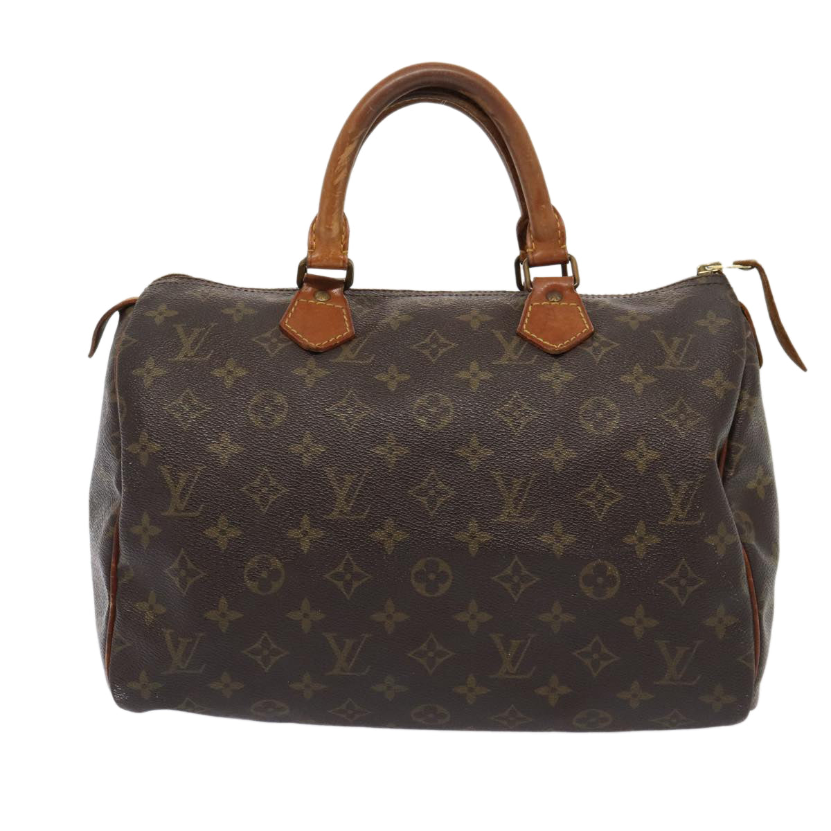 LOUIS VUITTON Monogram Speedy 30 Hand Bag M41526 LV Auth 83645