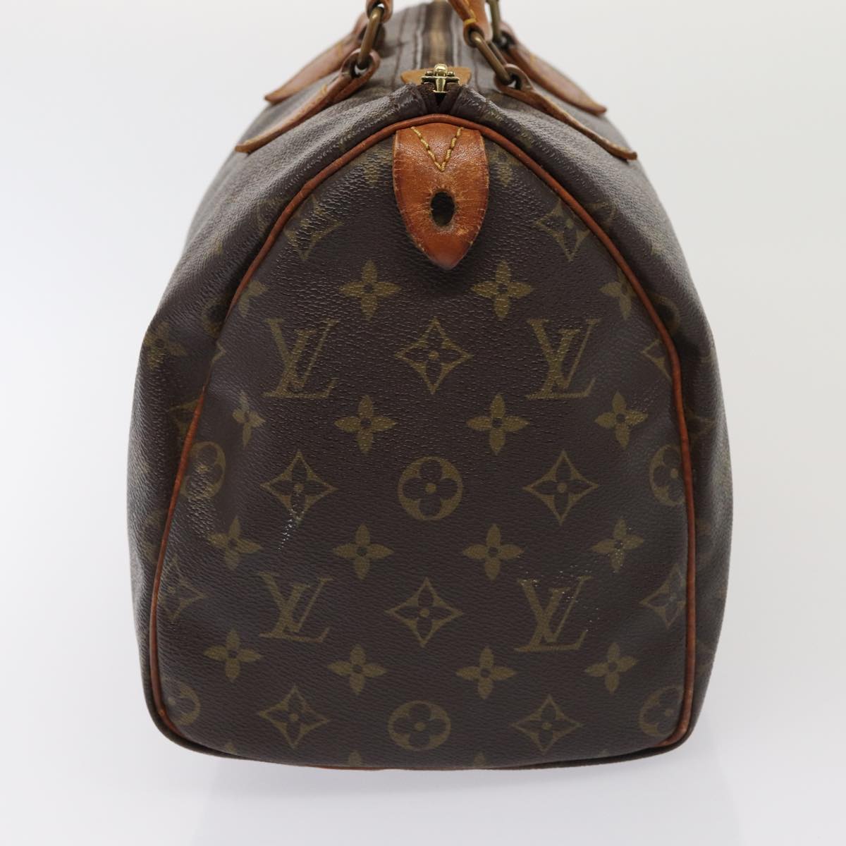 LOUIS VUITTON Monogram Speedy 30 Hand Bag M41526 LV Auth 83645