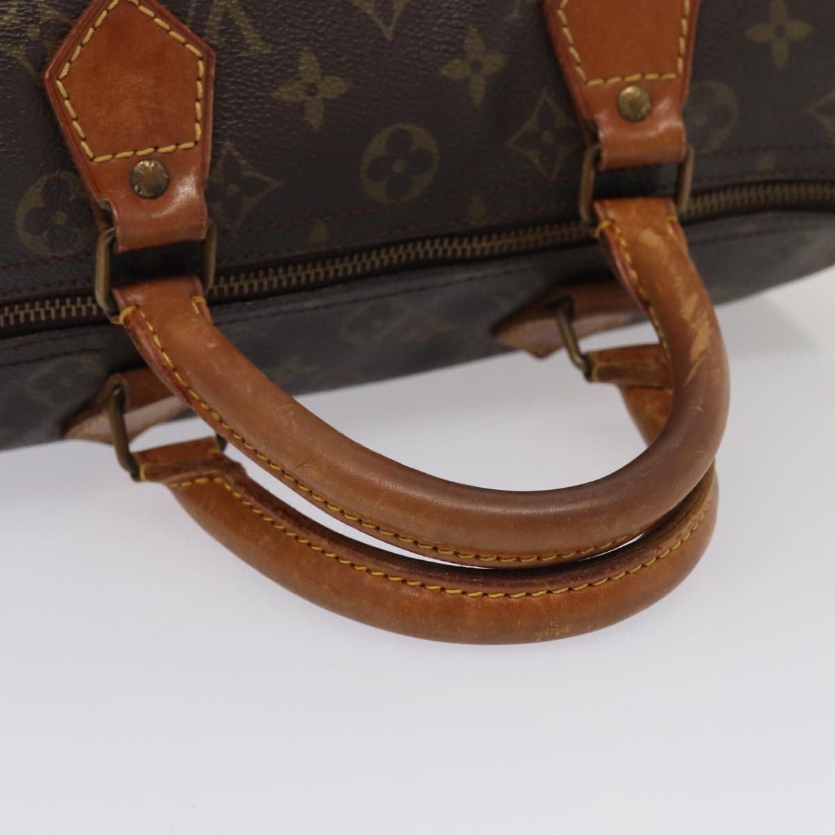 LOUIS VUITTON Monogram Speedy 30 Hand Bag M41526 LV Auth 83645