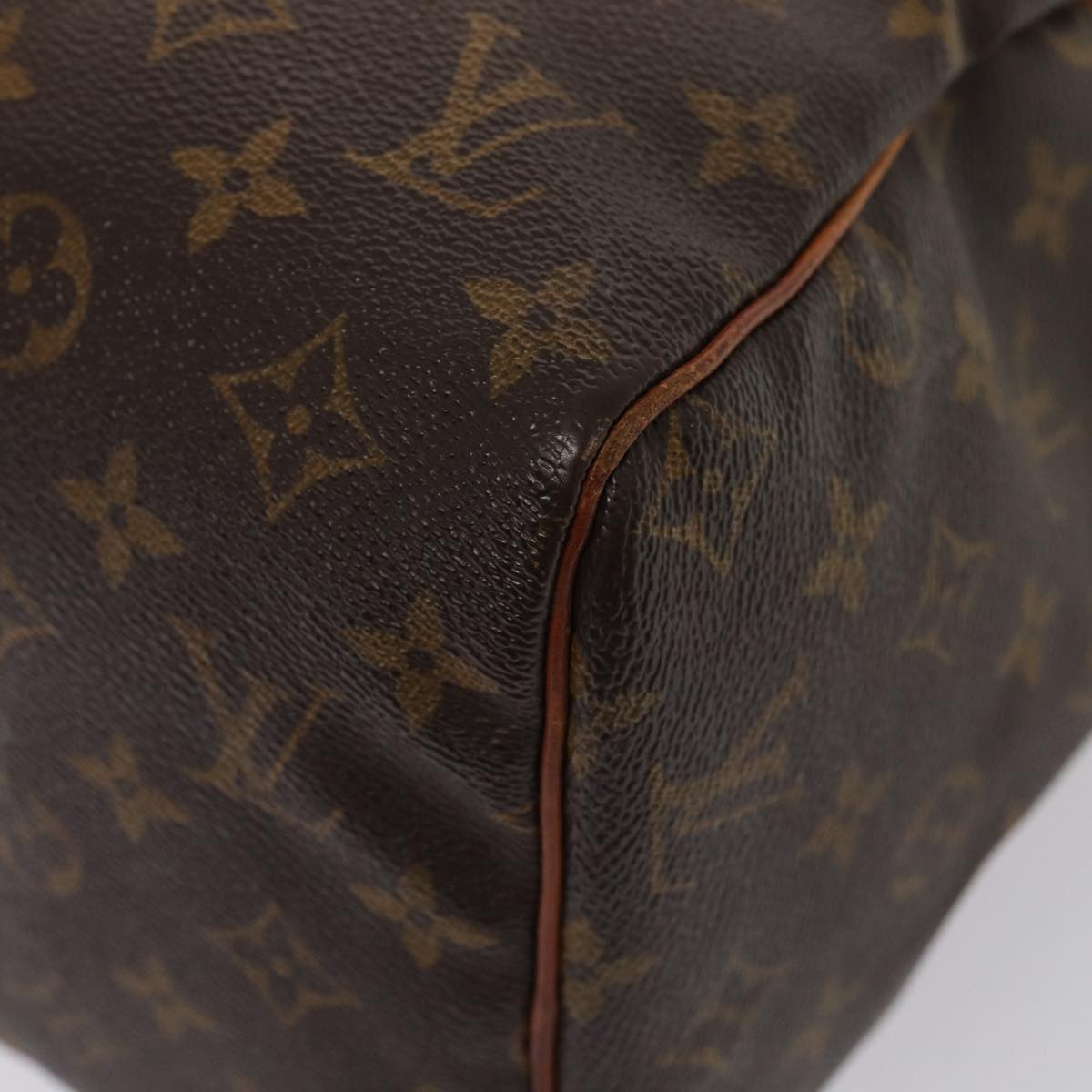 LOUIS VUITTON Monogram Speedy 30 Hand Bag M41526 LV Auth 83646