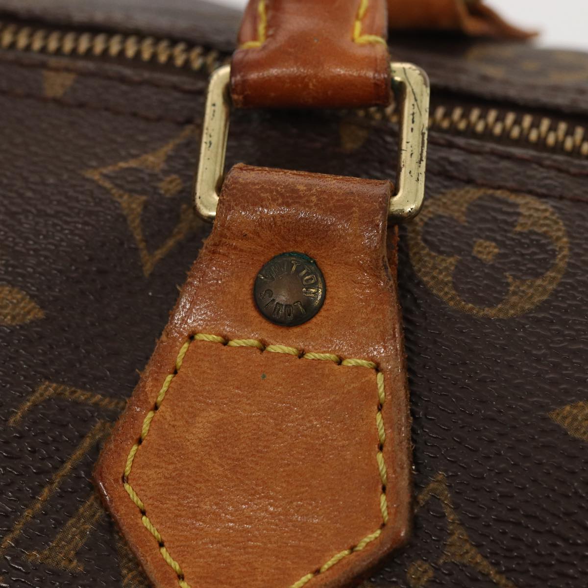 LOUIS VUITTON Monogram Speedy 30 Hand Bag M41526 LV Auth 83646