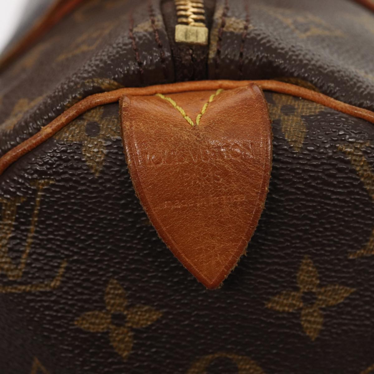 LOUIS VUITTON Monogram Speedy 30 Hand Bag M41526 LV Auth 83646